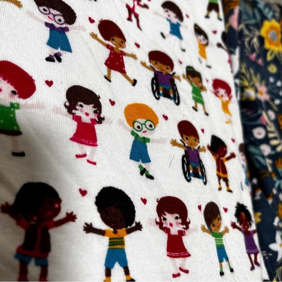 Milk‎ Snob 5-in-1 Cover Bundle Lot White Multi Color Children Blue Floral - Picture 6 of 7